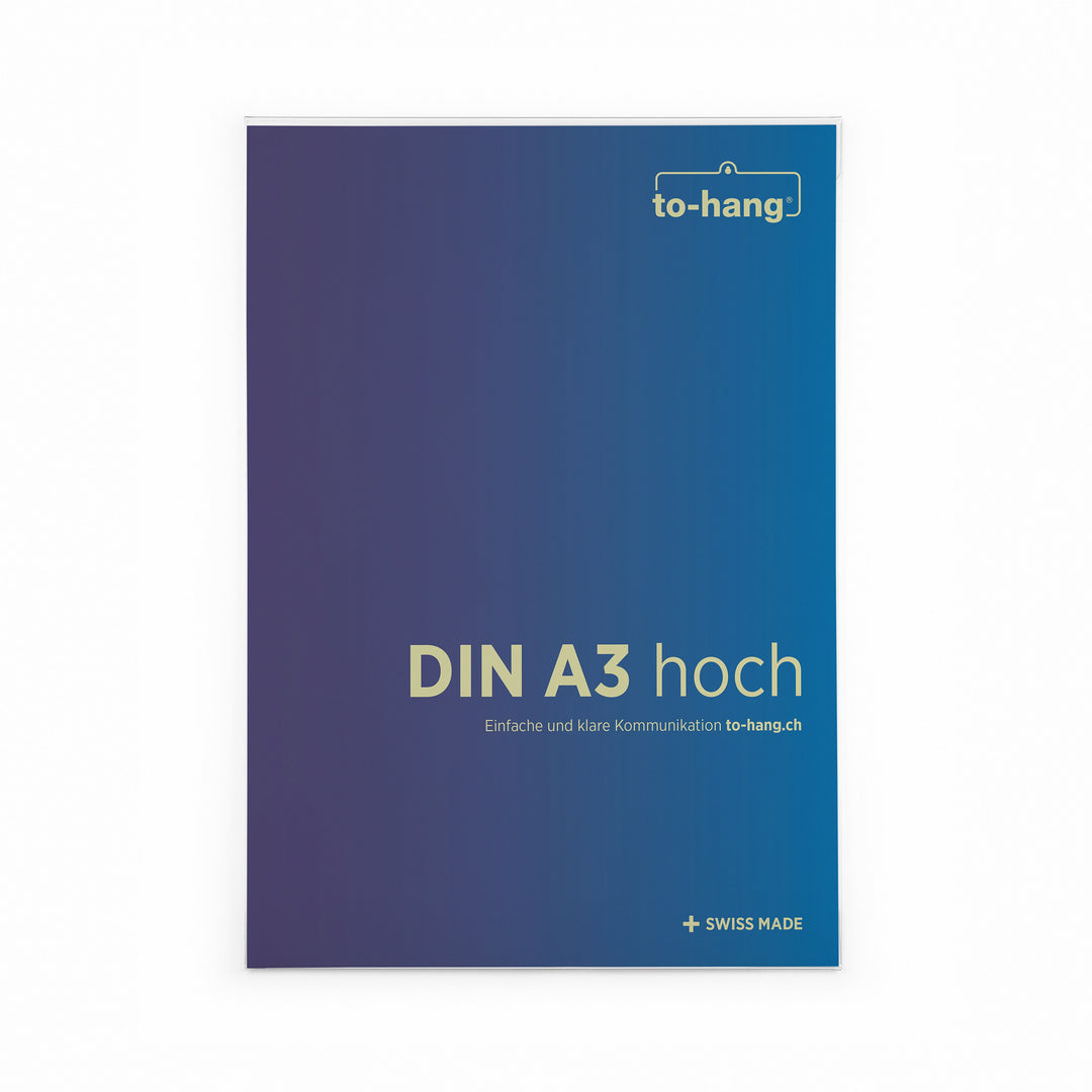 Info-Rahmen fix  DIN A3, hoch