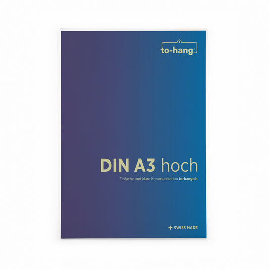 Info-Rahmen fix  DIN A3, hoch