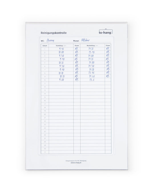 Hygiene Info-Rahmen fix  DIN A5, hoch mit Schreiböffnung