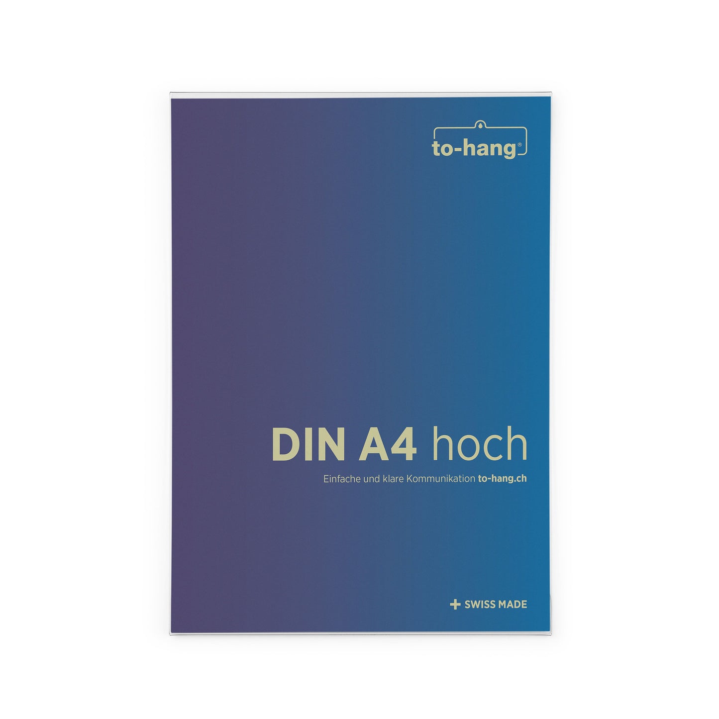 Info-Rahmen fix  DIN A4, hoch