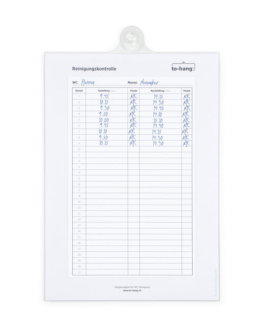 Hygiene Info-Rahmen  DIN A5, hoch mit Schreiböffnung
