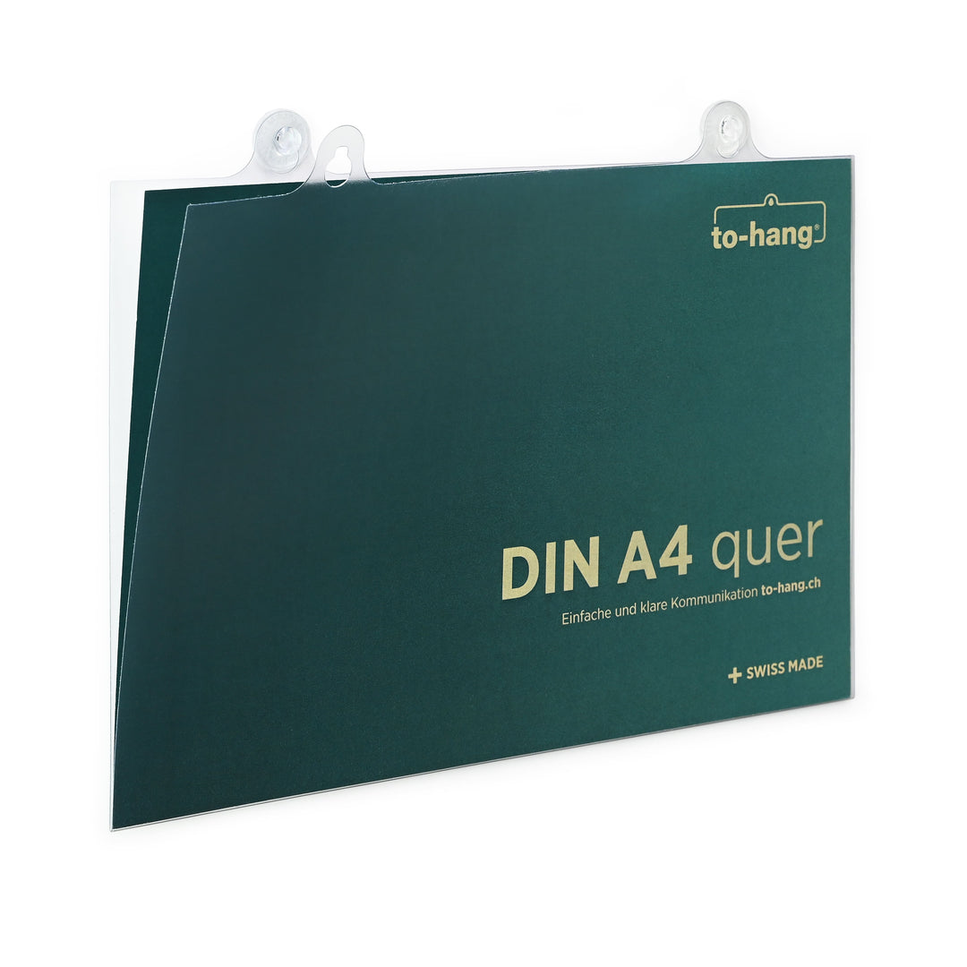 Info-Rahmen A4, quer