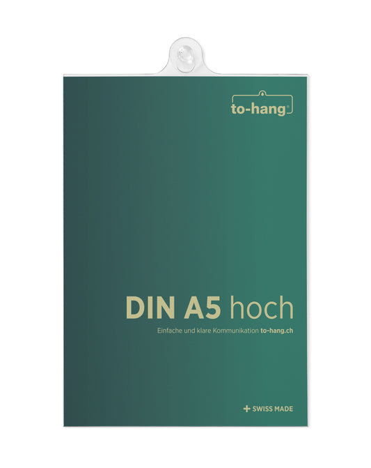 Info-Rahmen DIN A5, hoch