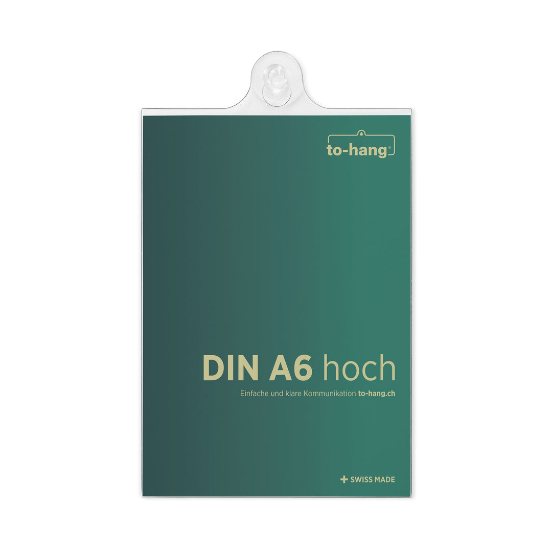 Info-Rahmen  DIN A6, hoch