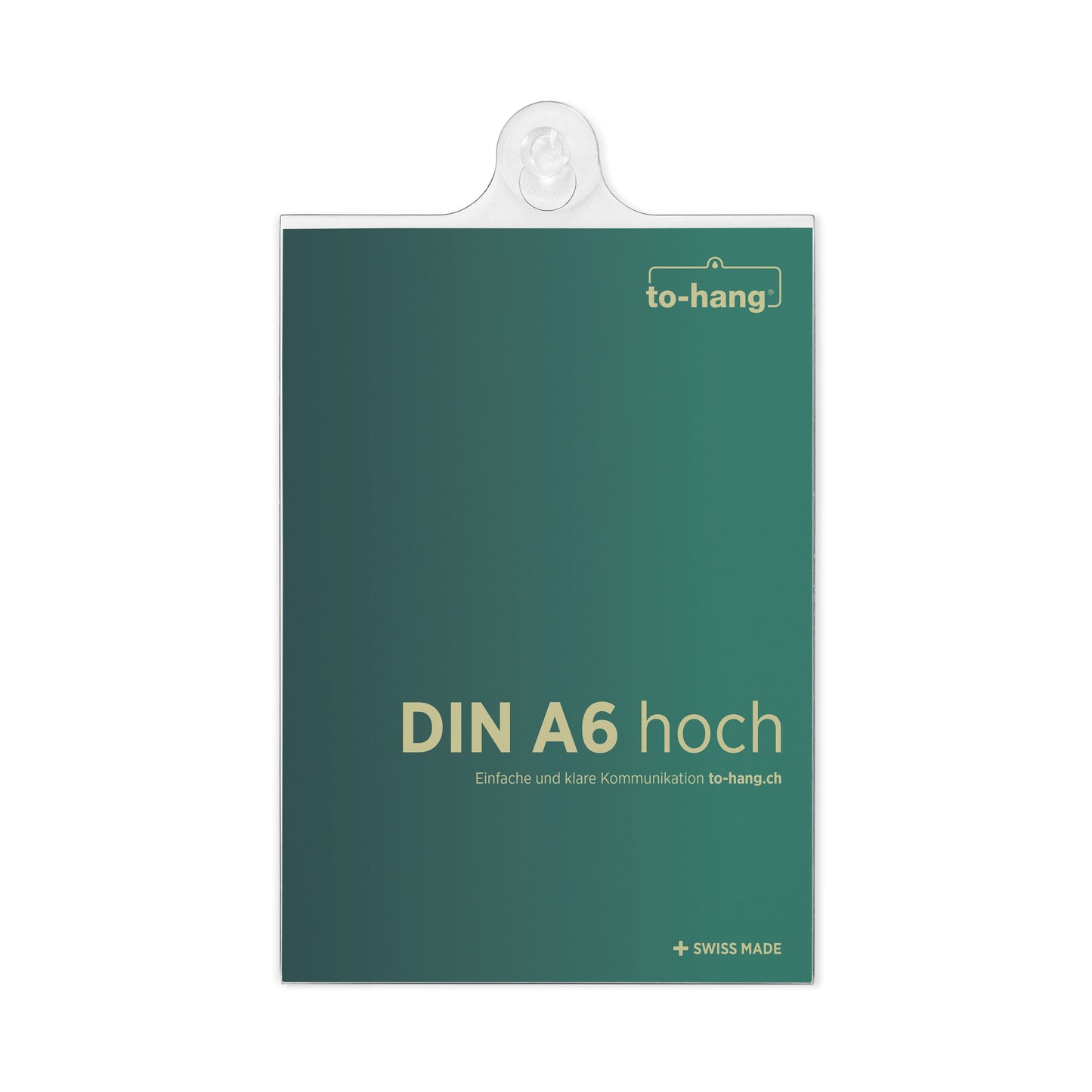 Info-Rahmen  DIN A6, hoch