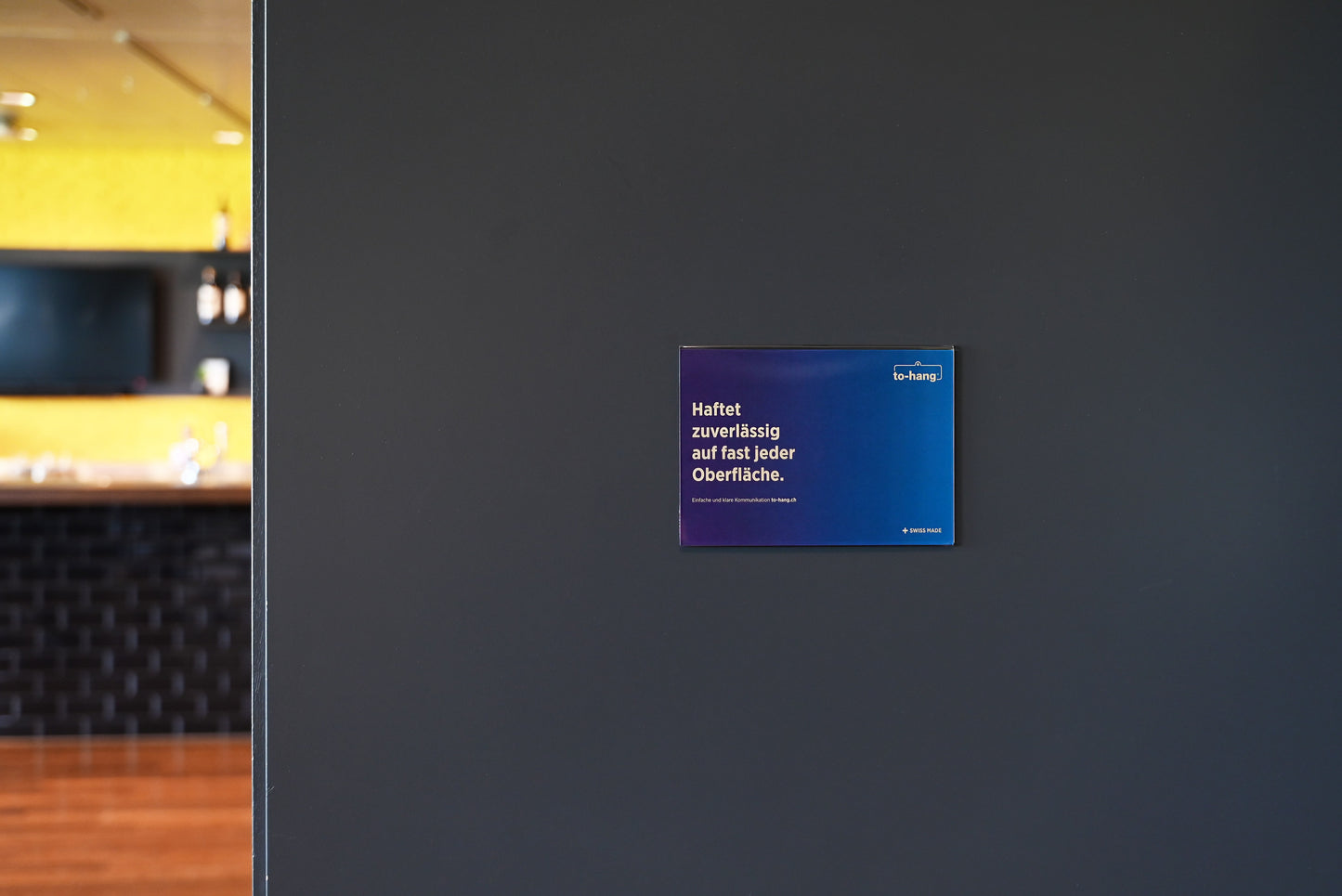 Info frame fixed DIN A5, landscape