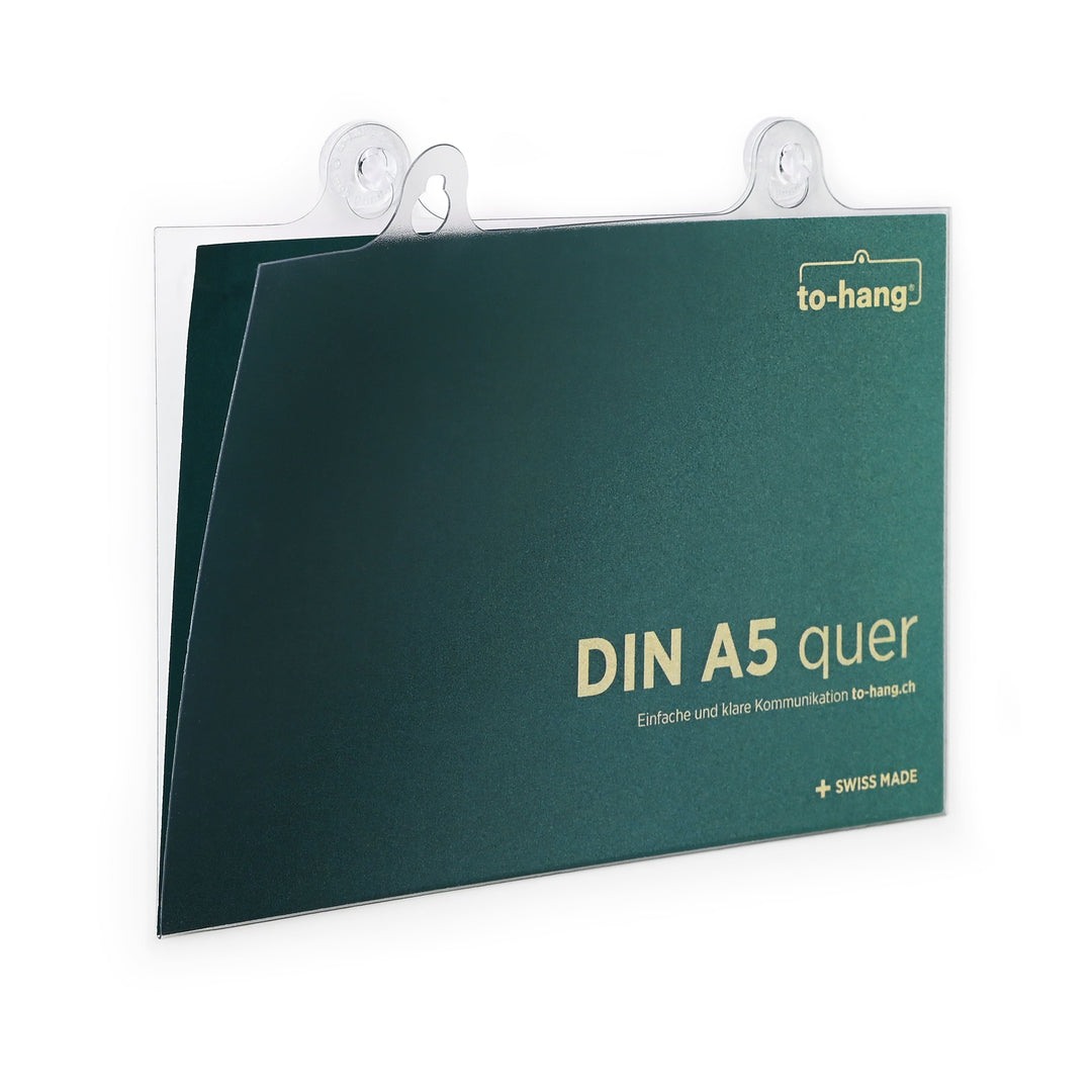 Info-Rahmen  DIN A5, quer