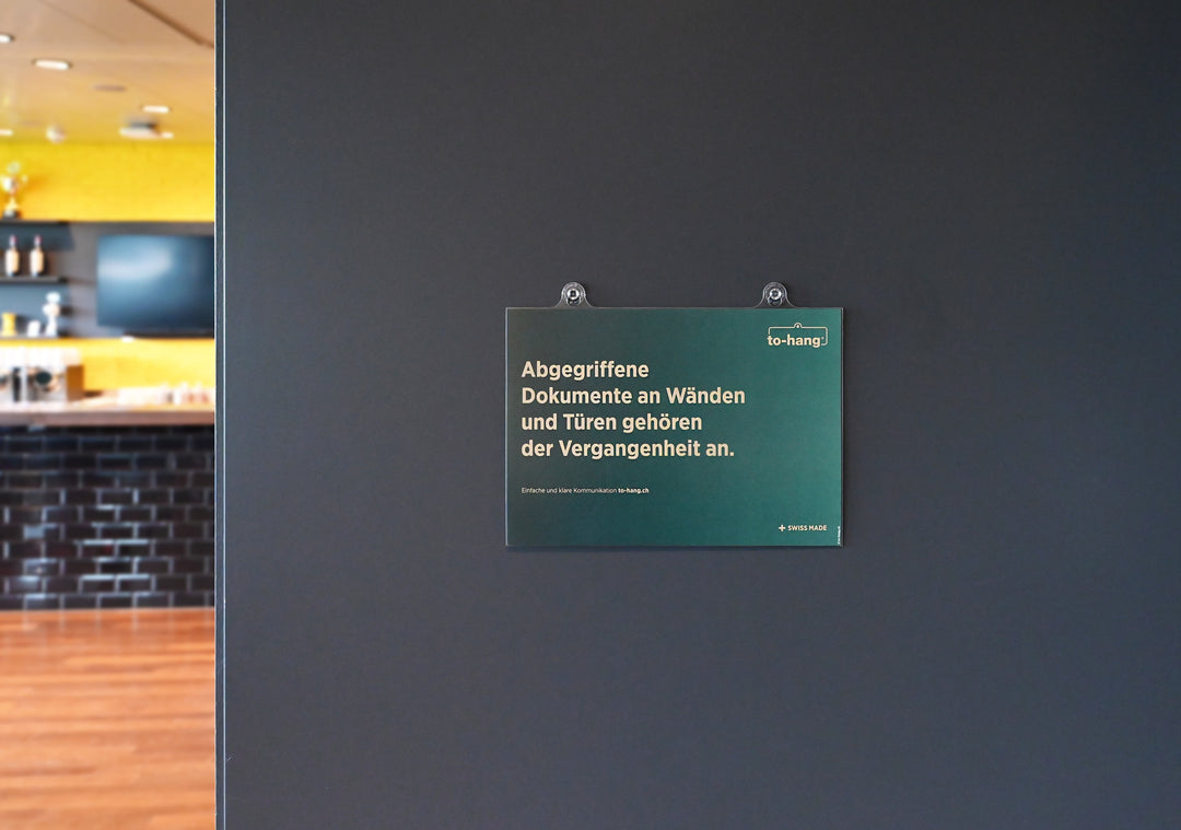 Info-Rahmen A4, quer