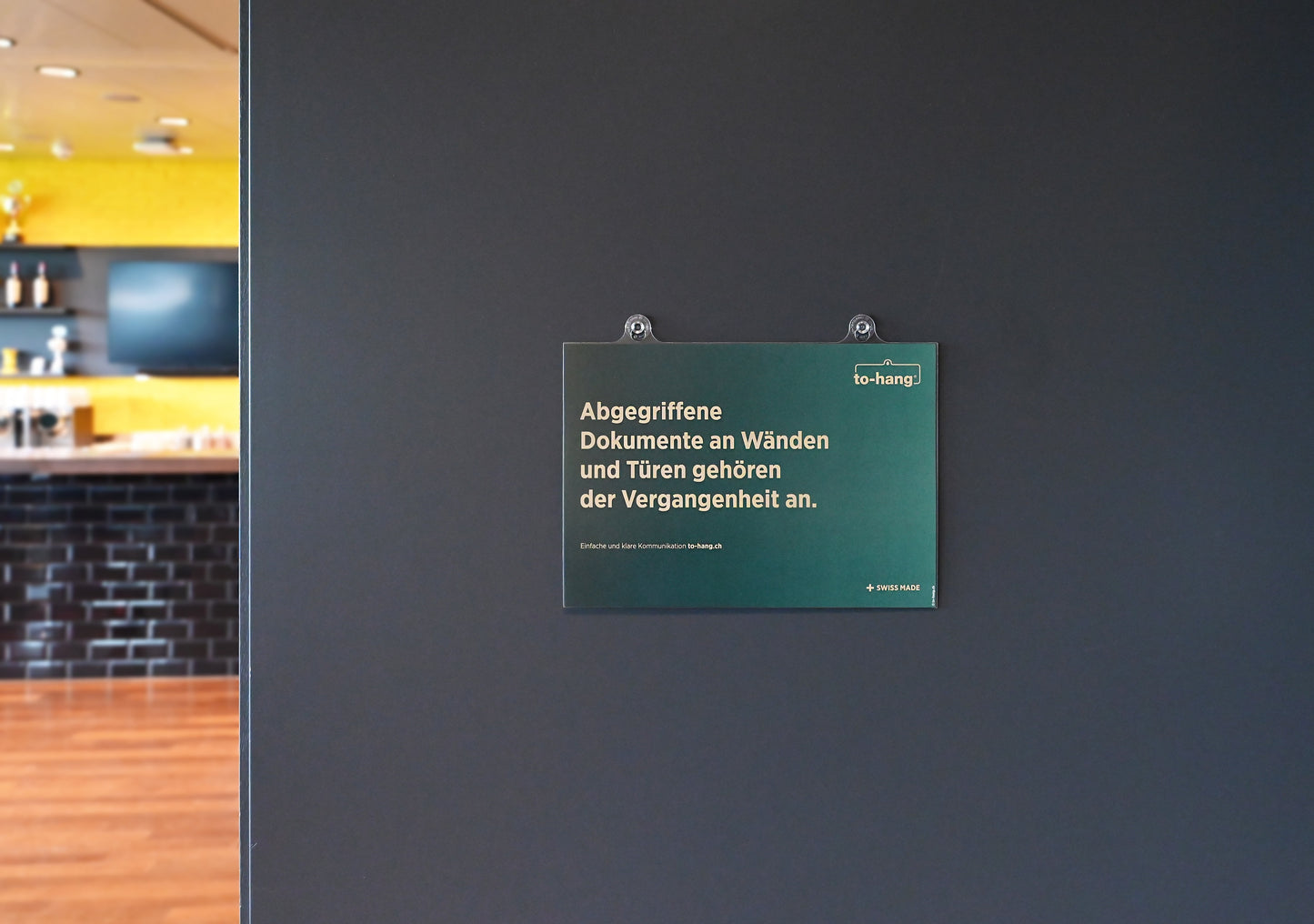 Info-Rahmen A4, quer