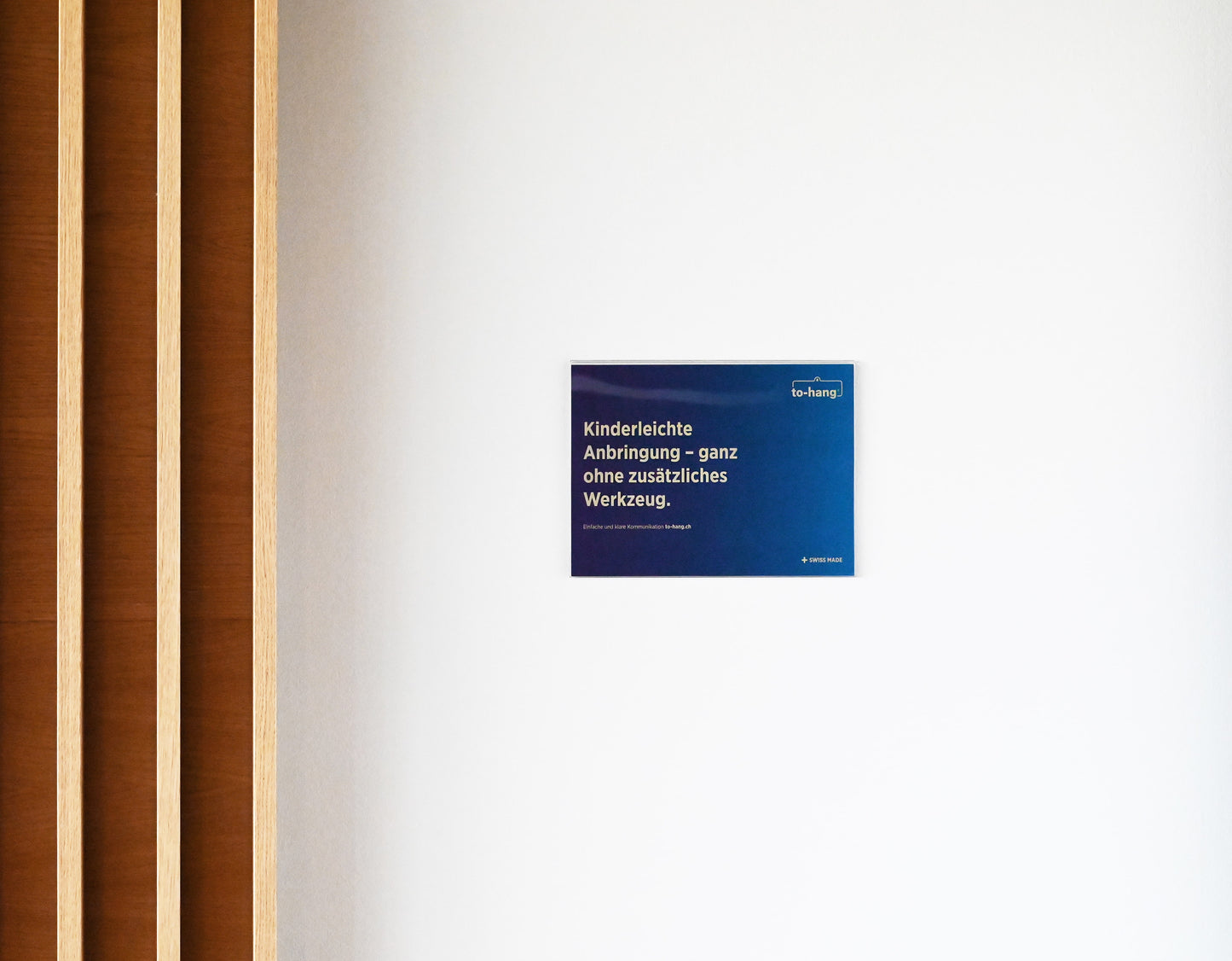 Info-Rahmen fix  DIN A4, quer