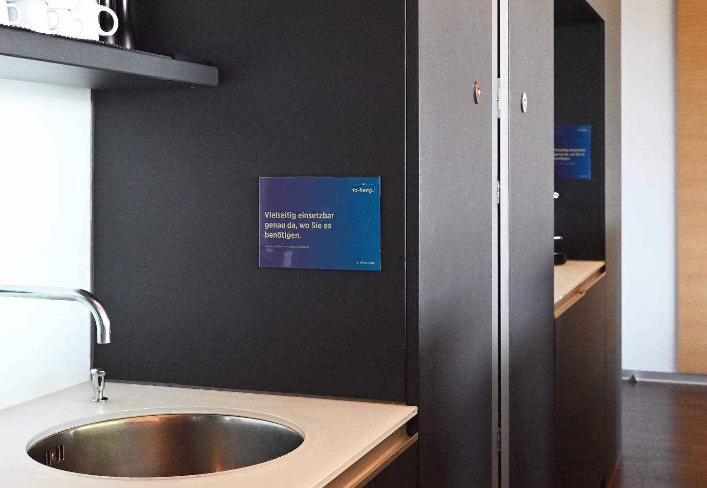 Info frame fixed DIN A5, landscape