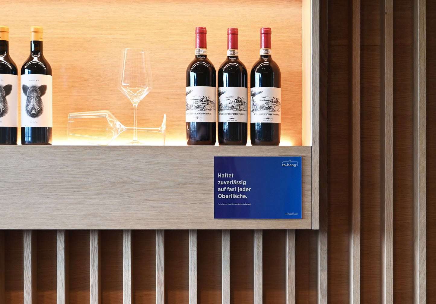 Info frame fixed DIN A5, landscape